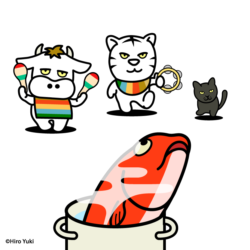 Ushimaro#fishinbathtab